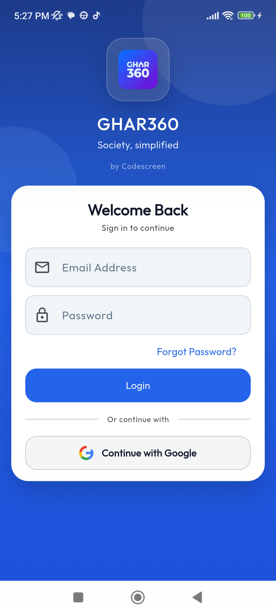 Login
